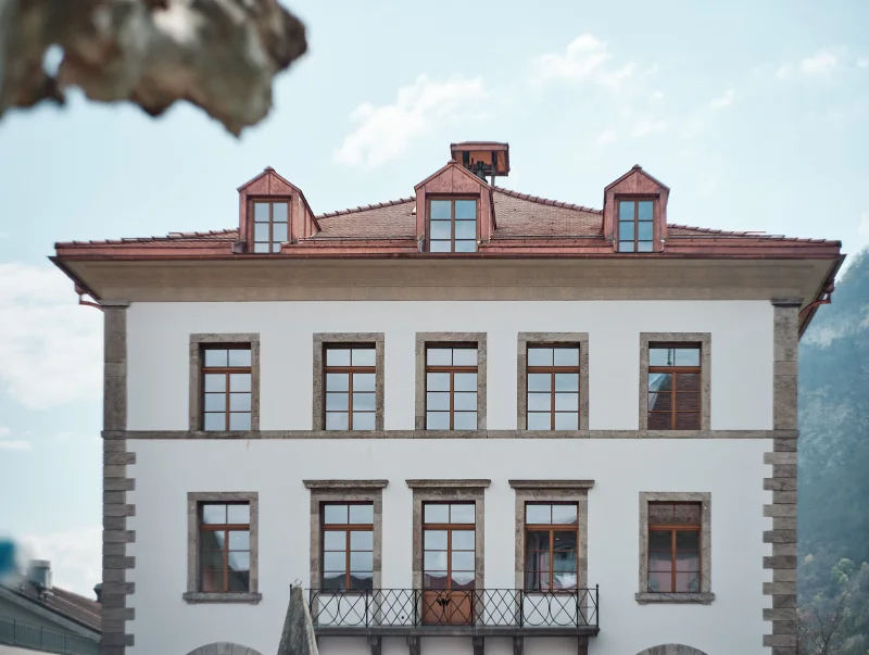 Façade du projet Hôtel de Ville de Vouvry, Vouvry (VS)